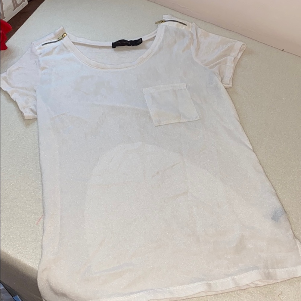 Size S The Limited cream Tee